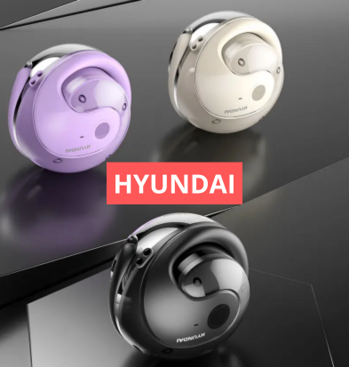 Fones de ouvido Bluetooth sem fio HYUNDAI HY-T26 | Chamada de voz nítida de longa duração | Fone de ouvido com qualidade de som HiFi | Fones de ouvido esportivos à prova d'água