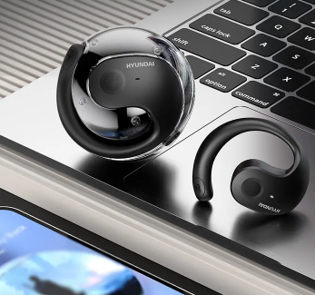 Fones de ouvido Bluetooth sem fio HYUNDAI HY-T26 | Chamada de voz nítida de longa duração | Fone de ouvido com qualidade de som HiFi | Fones de ouvido esportivos à prova d'água